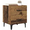 Image de vidaXL Armoire de lit 2 pc Bois ancien 40 x 35 x 47,5 cm