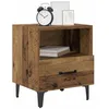 Image de vidaXL Cabinet de chevet 2 pc Bois ancien 40 x 35 x 47,5 cm