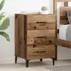 Image de vidaXL Cabinet de chevet Bois ancien 40 x 40,5 x 66 cm