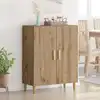 Image de vidaXL Buffet Chêne artisanal 69,5 x 34 x 90 cm Bois d'ingénierie