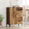 Image de vidaXL Buffet Bois ancien 69,5 x 34 x 90 cm Bois d'ingénierie
