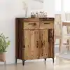Image de vidaXL Buffet Bois ancien 69,5 x 34 x 90 cm Bois d'ingénierie