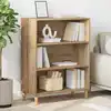 Image de vidaXL Buffet Chêne artisanal 69,5 x 32,5 x 90 cm Bois d'ingénierie