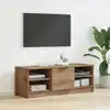 Image de vidaXL Meuble TV Chêne artisanal 102 x 35 x 36,5 cm Bois d'ingénierie