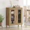 Image de vidaXL Buffet Chêne artisanal 69,5 x 34 x 90 cm Bois d'ingénierie