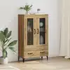 Image de vidaXL Haut Armoire Chêne artisanal 70 x 31 x 115 cm
