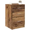 Image de vidaXL Cabinet de chevet Bois ancien 40 x 40 x 63 cm Bois d'ingénierie