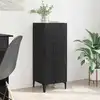 Image de vidaXL Buffet Chêne noir 34,5 x 34 x 90 cm Bois d'ingénierie