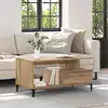 Image de vidaXL Table basse Chêne artisanal 90 x 49 x 45 cm Bois d'ingénierie