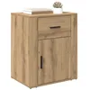 Image de vidaXL Nachtkastje Artisan Eiken 35 x 50 x 60 cm Bewerkt hout