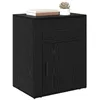 Image de vidaXL Cabinet de chevet Chêne noir 35 x 50 x 60 cm Bois d'ingénierie