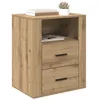 Image de vidaXL Cabinet de chevet Chêne artisanal 35 x 50 x 60 cm