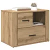 Image de vidaXL Cabinet de chevet Chêne artisanal 35 x 60 x 50 cm