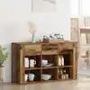 Image de vidaXL Buffet Bois Ancien 100 x 30 x 59,5 cm Bois d'ingénierie