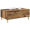 Image de vidaXL Salontafel Oud Hout 90 x 50 x 35 cm Bewerkt hout