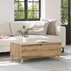Image de vidaXL Table basse Chêne artisanal 90 x 50 x 35 cm Bois d'ingénierie
