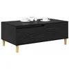 Image de vidaXL Table basse Chêne noir 90 x 50 x 35 cm Bois d'ingénierie