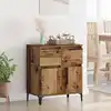 Image de vidaXL Buffet Bois Ancien 60 x 35 x 70 cm Bois d'ingénierie et fer