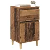 Image de vidaXL Nachtkastje 2 st Oudhout 40 x 35 x 70 cm Bewerkt hout