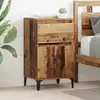 Image de vidaXL Cabinet de chevet Bois ancien 40 x 35 x 70 cm Bois d'ingénierie