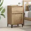 Image de vidaXL Cabinet de chevet 2 pcs Chêne artisanal 40 x 35 x 70 cm
