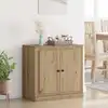 Image de vidaXL Buffet 70 x 35,5 x 67,5 cm Chêne artisanal Bois d'ingénierie