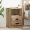 Image de vidaXL Cabinet de chevet Chêne artisanal 36 x 43 x 60 cm