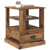 Image de vidaXL Cabinet de chevet Bois ancien 50 x 50 x 60 cm Bois d'ingénierie