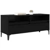 Image de vidaXL TV Kast met lade Zwart Eiken 100 x 34,5 x 44,5 cm
