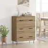 Image de vidaXL Buffet Chêne artisanal 69,5 x 34 x 90 cm
