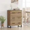 Image de vidaXL Buffet Chêne artisanal 69,5 x 34 x 90 cm