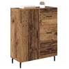 Image de vidaXL Buffet Bois Ancien 69,5 x 34 x 90 cm Bois d'ingénierie et fer, Rangement salon, buffet rectangulaire, meuble moderne, bois reconstitué, tiroirs, portes, unité d'organisation stylée