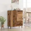 Image de vidaXL Buffet Bois Ancien 69,5 x 34 x 90 cm Bois d'ingénierie et fer