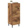 Image de vidaXL Buffet Bois ancien 34 x 34,5 x 90 cm Bois d'ingénierie