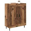 Image de vidaXL Buffet Bois Ancien 69,5 x 34 x 90 cm Bois d'ingénierie et fer