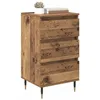 Image de vidaXL Dressoir Oud hout 35 x 40 x 70 cm Bewerkt hout