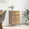 Image de vidaXL Buffet chêne artisanal 35 x 40 x 70 cm Bois d'ingénierie