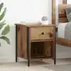Image de vidaXL Cabinet de chevet Bois ancien 40 x 42 x 50 cm Bois d'ingénierie