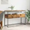 Image de vidaXL Table console Bois Ancien 100 x 40 x 75 cm Bois d'ingénierie
