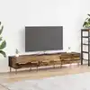 Image de vidaXL Meuble TV Bois Ancien 150 x 36 x 30 cm Bois d'ingénierie