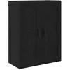 Image de vidaXL Meuble mural Chêne noir 69,5 x 34 x 90 cm Bois d'ingénierie