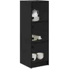 Image de vidaXL Haut Armoire Chêne noir 35 x 37 x 109 cm Bois d'ingénierie
