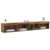 Image de vidaXL Tv-meubelset 2 st Oudhout Bewerkt hout