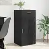 Image de vidaXL Buffet Chêne noir 45 x 42,5 x 93 cm Bois d'ingénierie