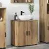 Image de vidaXL Cabinet de salle de bain Chêne artisanal 61 x 35 x 64 cm