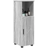 Image de vidaXL Cabinet de salle de bain Gris Sonoma 30 x 35 x 95 cm