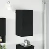 Image de vidaXL Cabinet de salle de bain Noir 30 x 31,5 x 61 cm