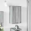 Image de vidaXL Cabinet de salle de bain Gris Sonoma 39 x 23,5 x 65 cm