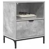 Image de vidaXL Cabinet de chevet 2 pièces Gris béton 49 x 36 x 61 cm