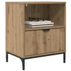 Image de vidaXL Cabinet de chevet 2 pièces chêne artisanal 49 x 36 x 61 cm